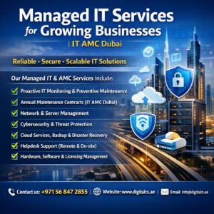 Managed IT Services for Growing Businesses | IT AMC Dubai