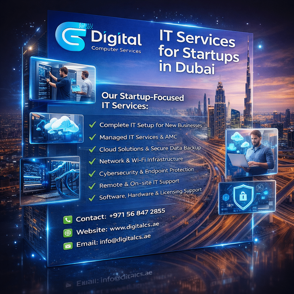 IT Services For Startups in Dubai