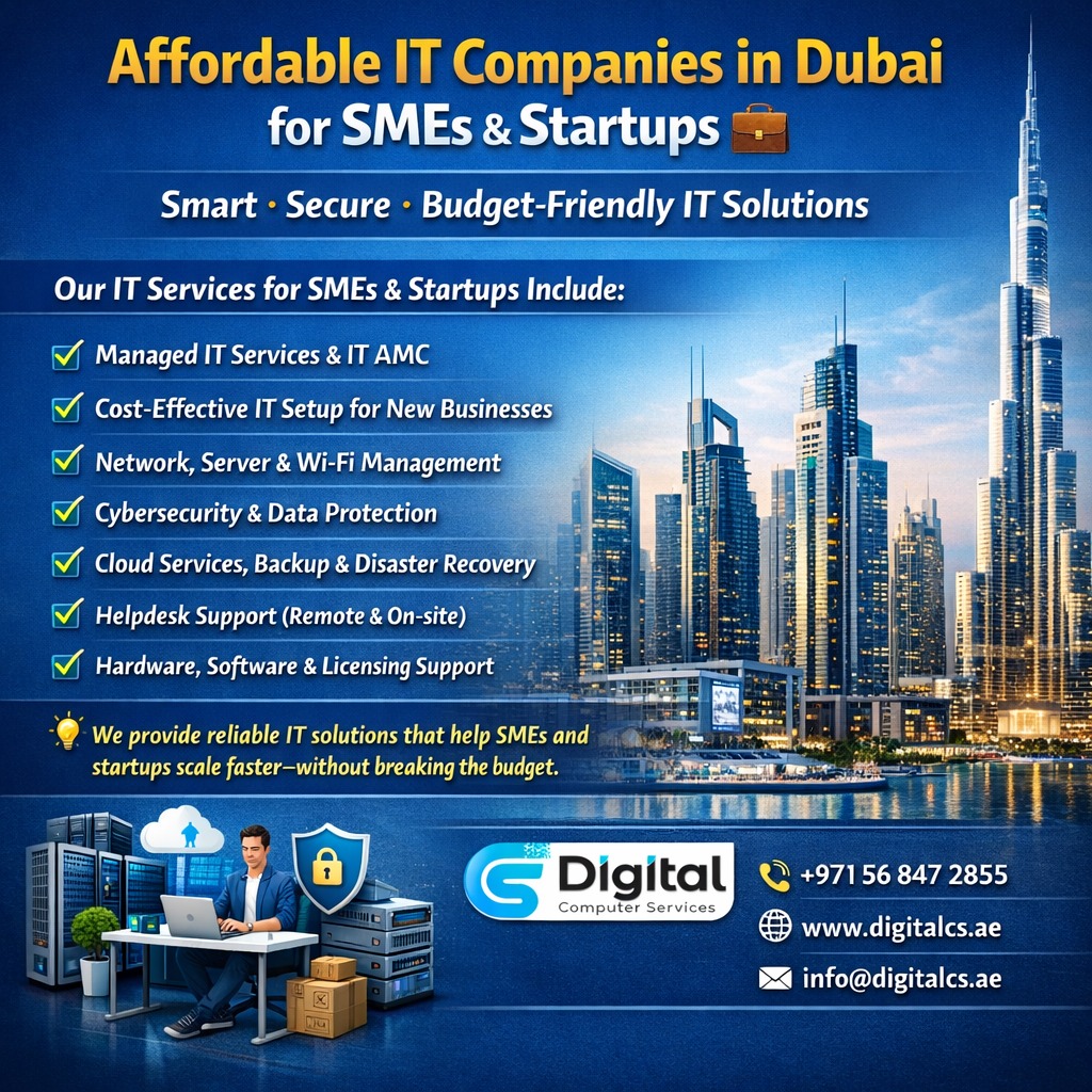Affordable IT Companies in Dubai for SMEs & Startups