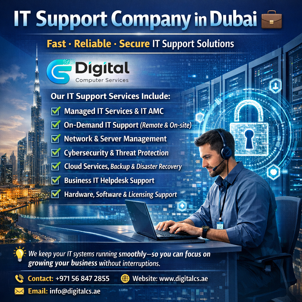 IT support company in Dubai