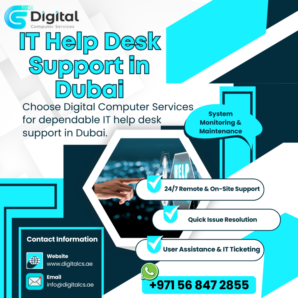 IT Help Desk Support in Dubai