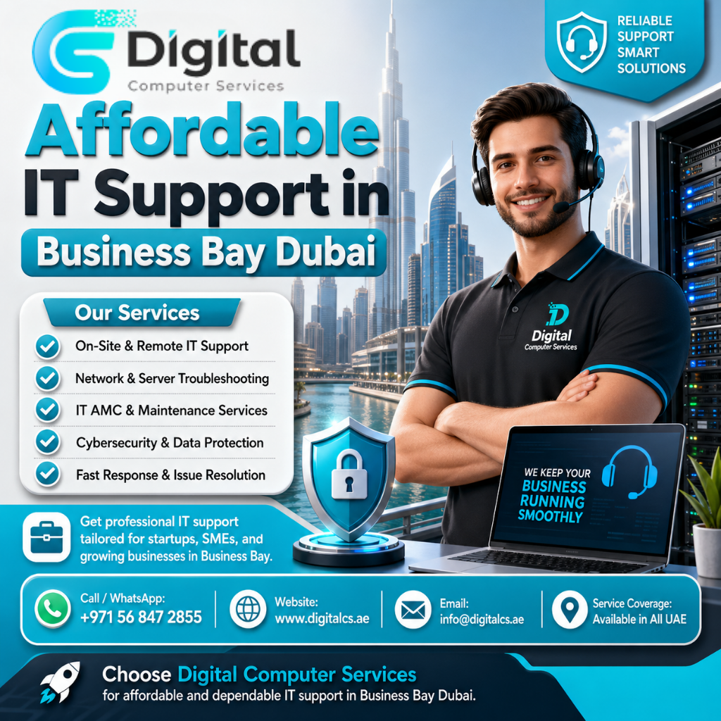 Affordable IT Support in Business Bay Dubai