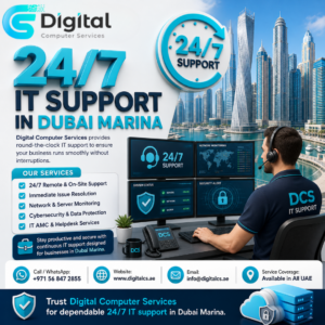 24/7 IT Support in Dubai Marina