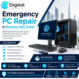 Emergency PC Repair in Business Bay Dubai