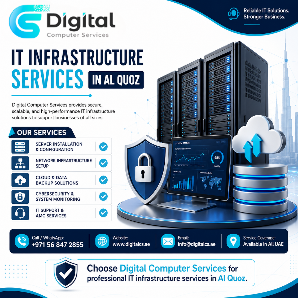 IT Infrastructure Services in Al Quoz 