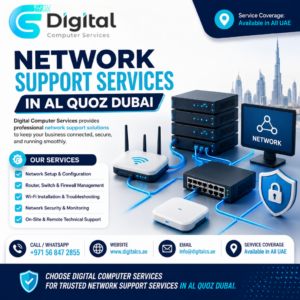 Network Support Services in Al Quoz Dubai