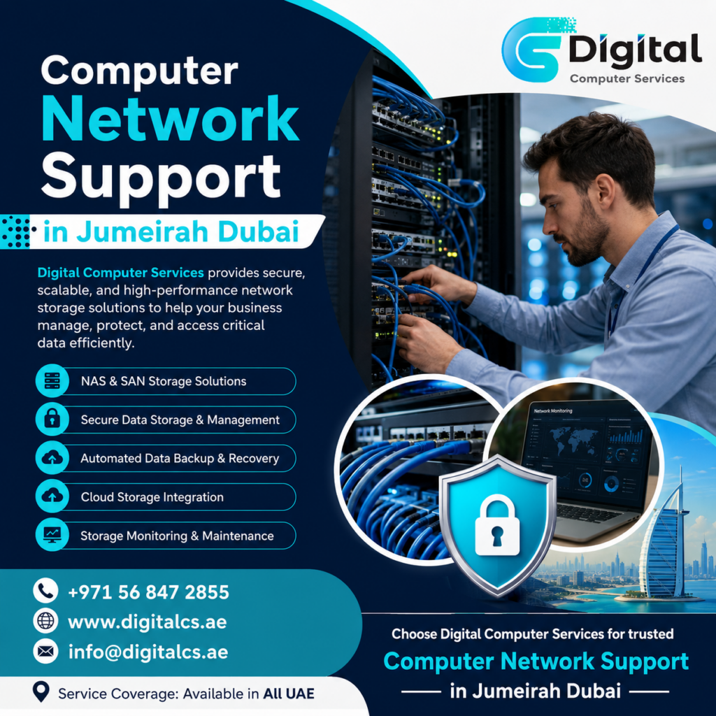Computer Network Support in Jumeirah Dubai