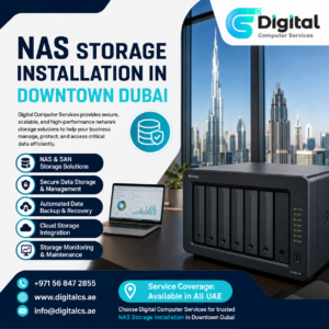 NAS Storage Installation in Downtown Dubai