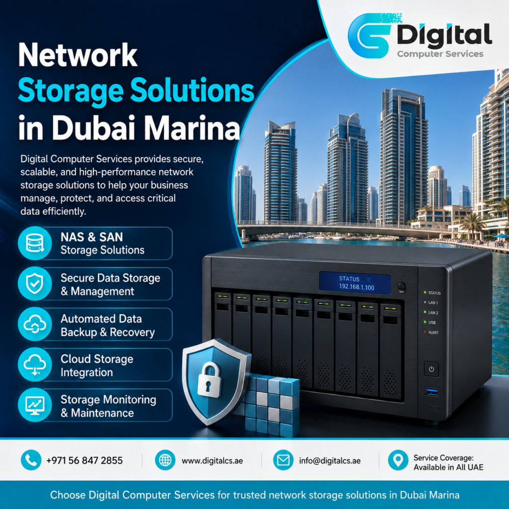 Network Storage Solutions in Dubai Marina