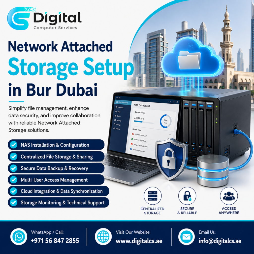 Network Attached Storage Setup in Bur Dubai