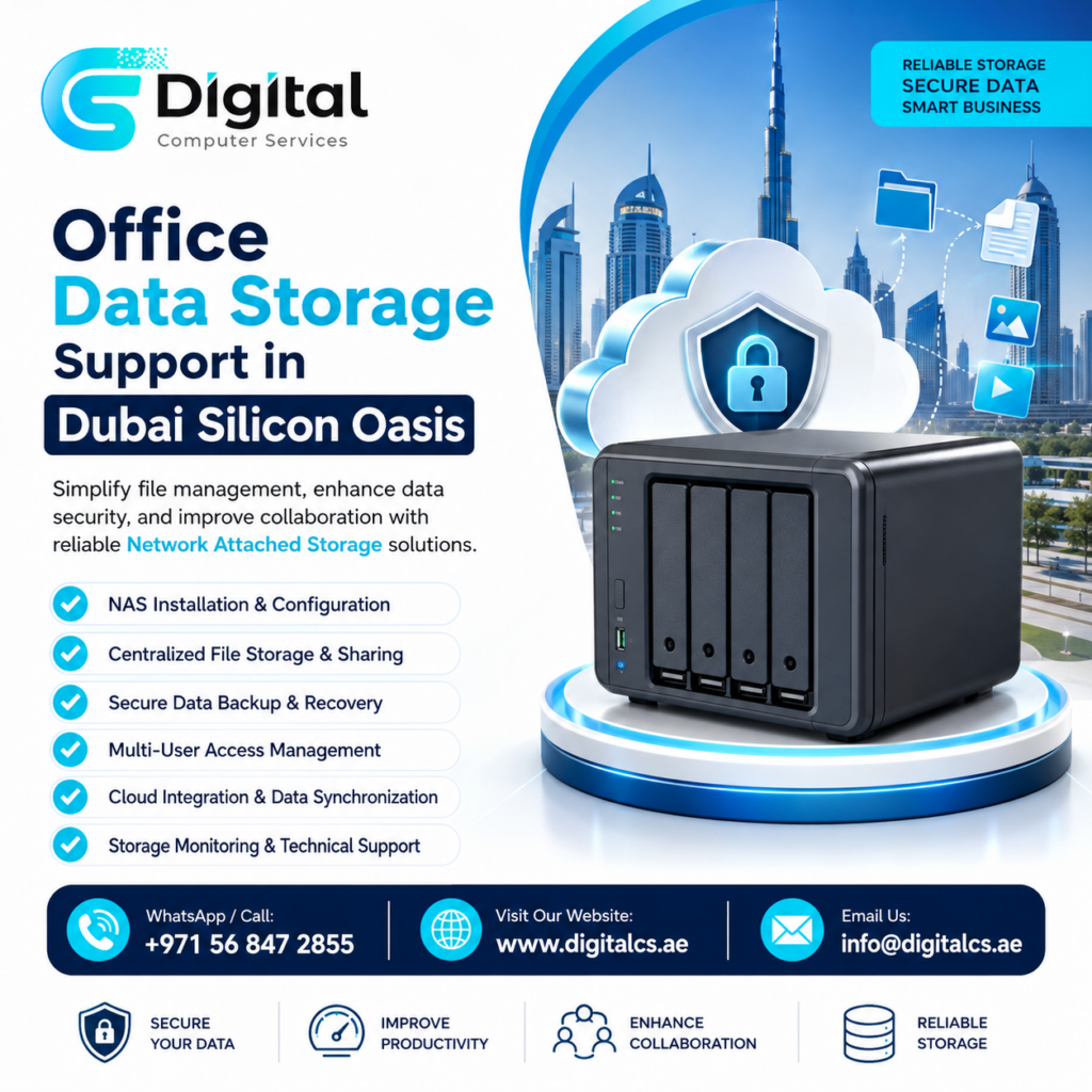 Office Data Storage Support in Dubai Silicon Oasis