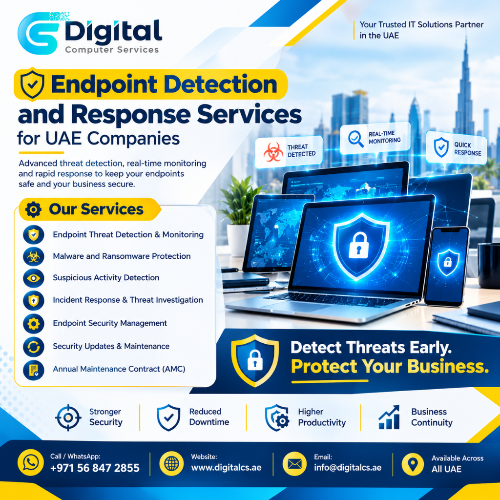 Endpoint Detection and Response Services for UAE Companies
