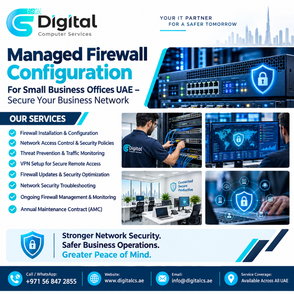 Managed Firewall Configuration for Small Business Offices UAE