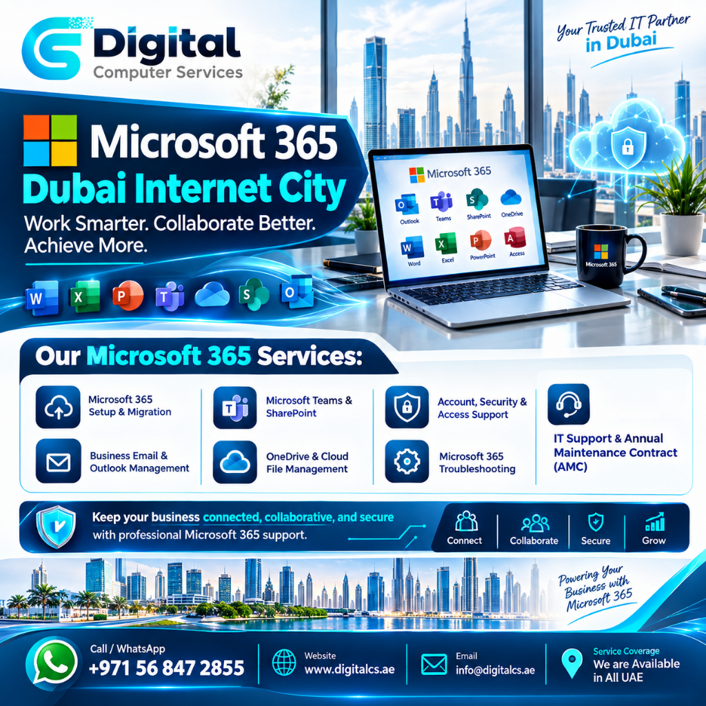 Microsoft 365 Dubai Internet City
