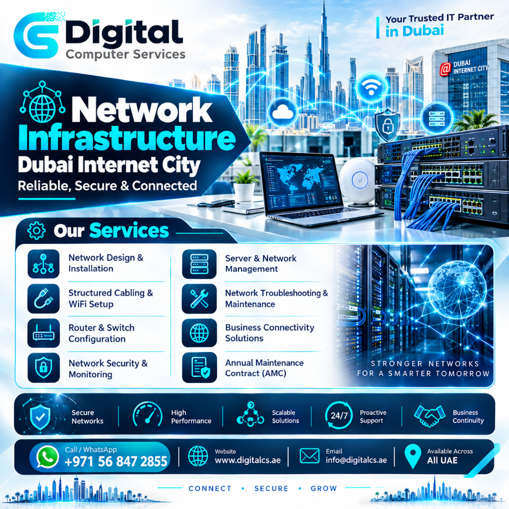 Network Infrastructure Dubai Internet City